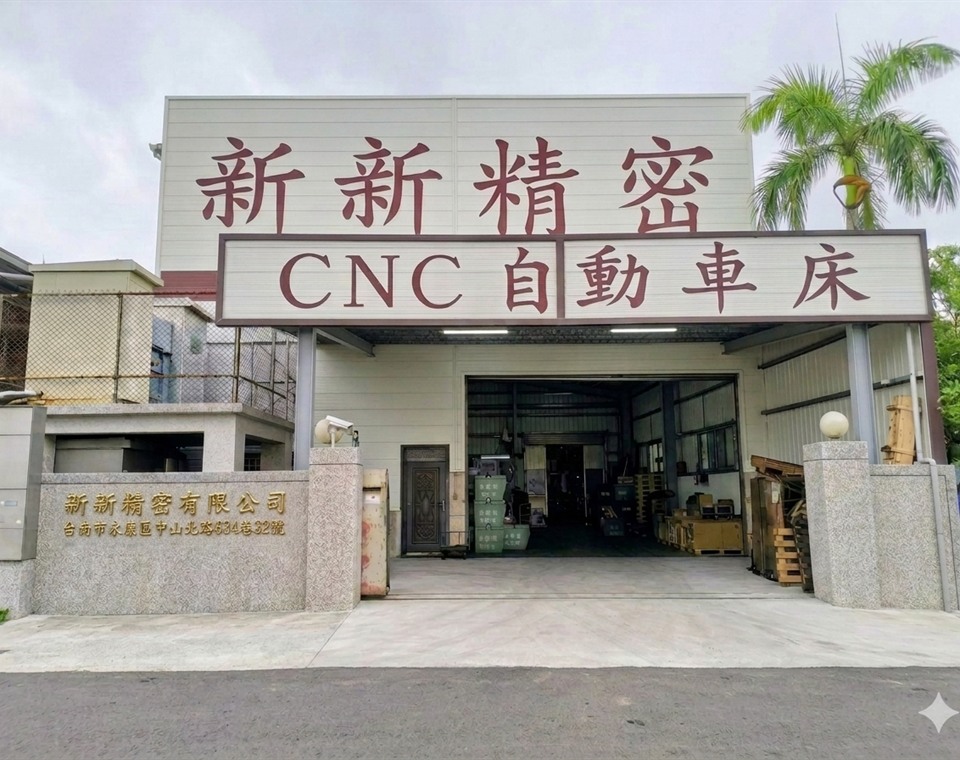 新新精密 CNC 加工現場